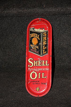 SHELL MOTOR OIL FINGERPLATE. - click to enlarge